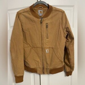 Carhartt Tan Jacket with Logo